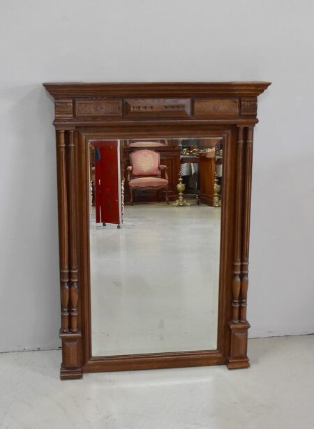 Miroir rectangulaire goût Renaissance - XXe