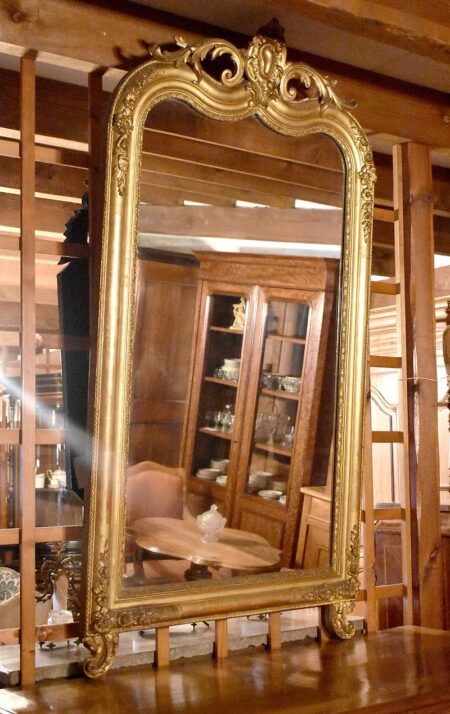 Miroir doré Napoléon III - XIXe